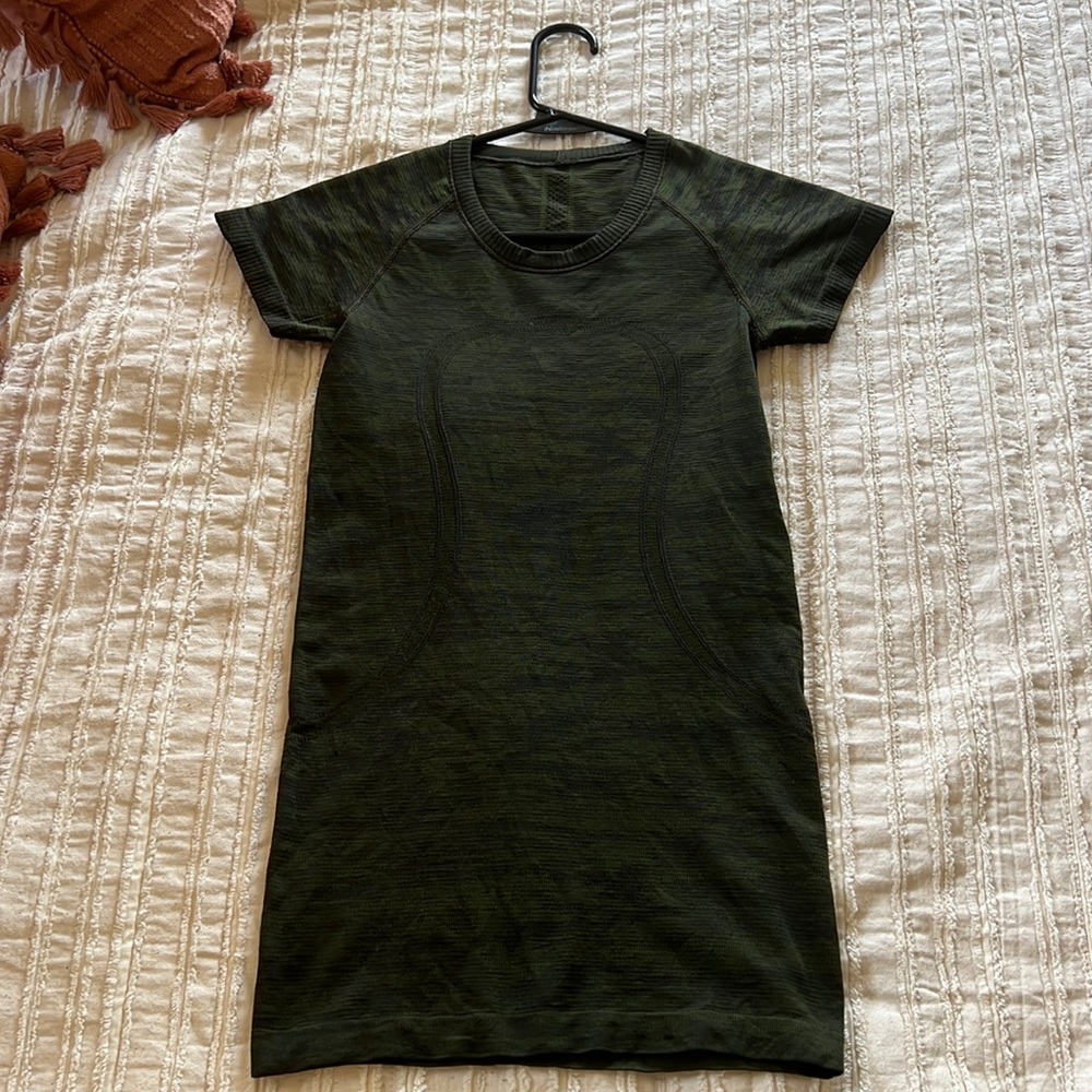 Lululemon Camo Swiftly Tech Tee